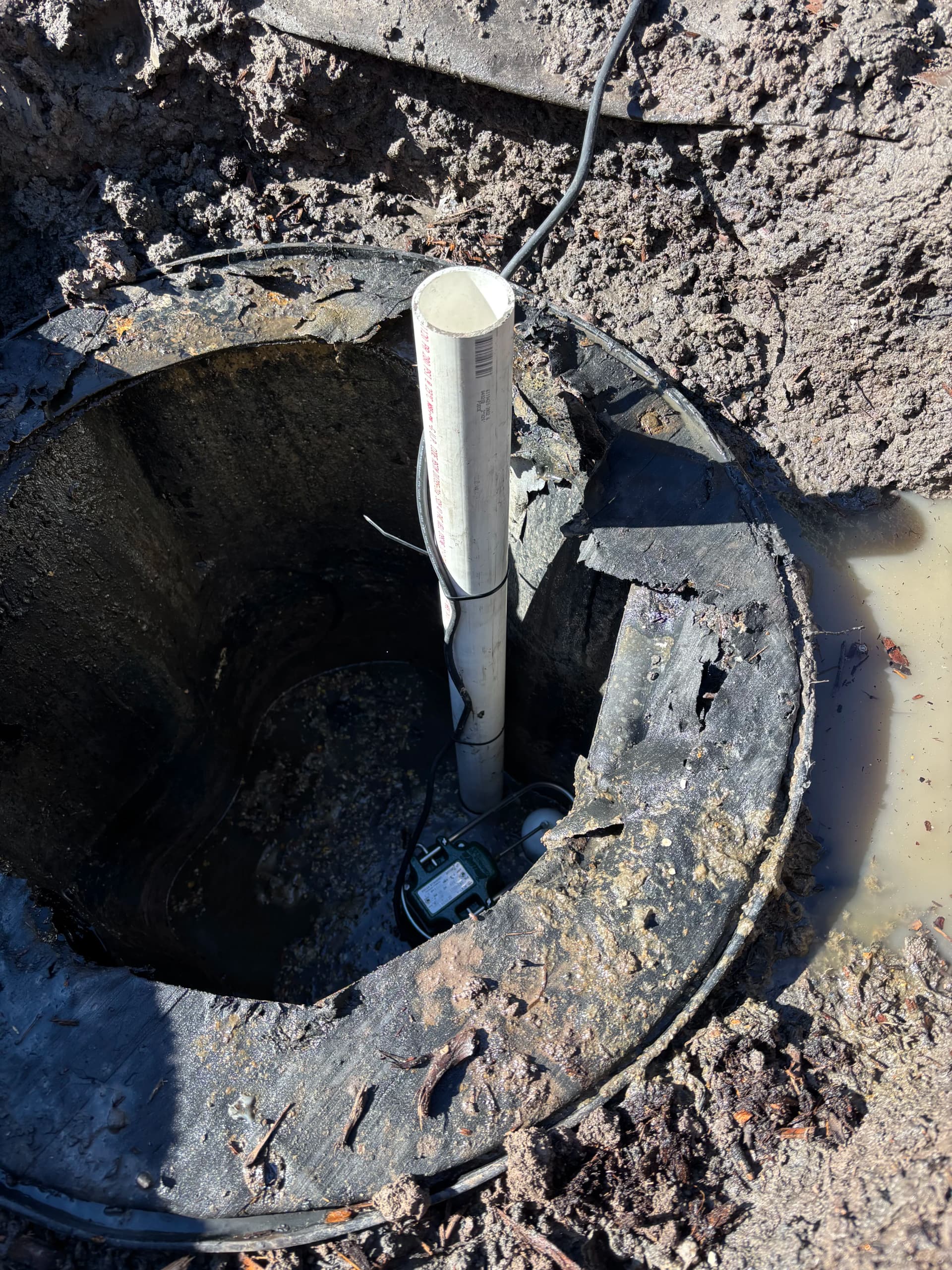 Gallery photos for Failed Sewage Ejector Pump Replaced and Back in Service Fast: Image #1