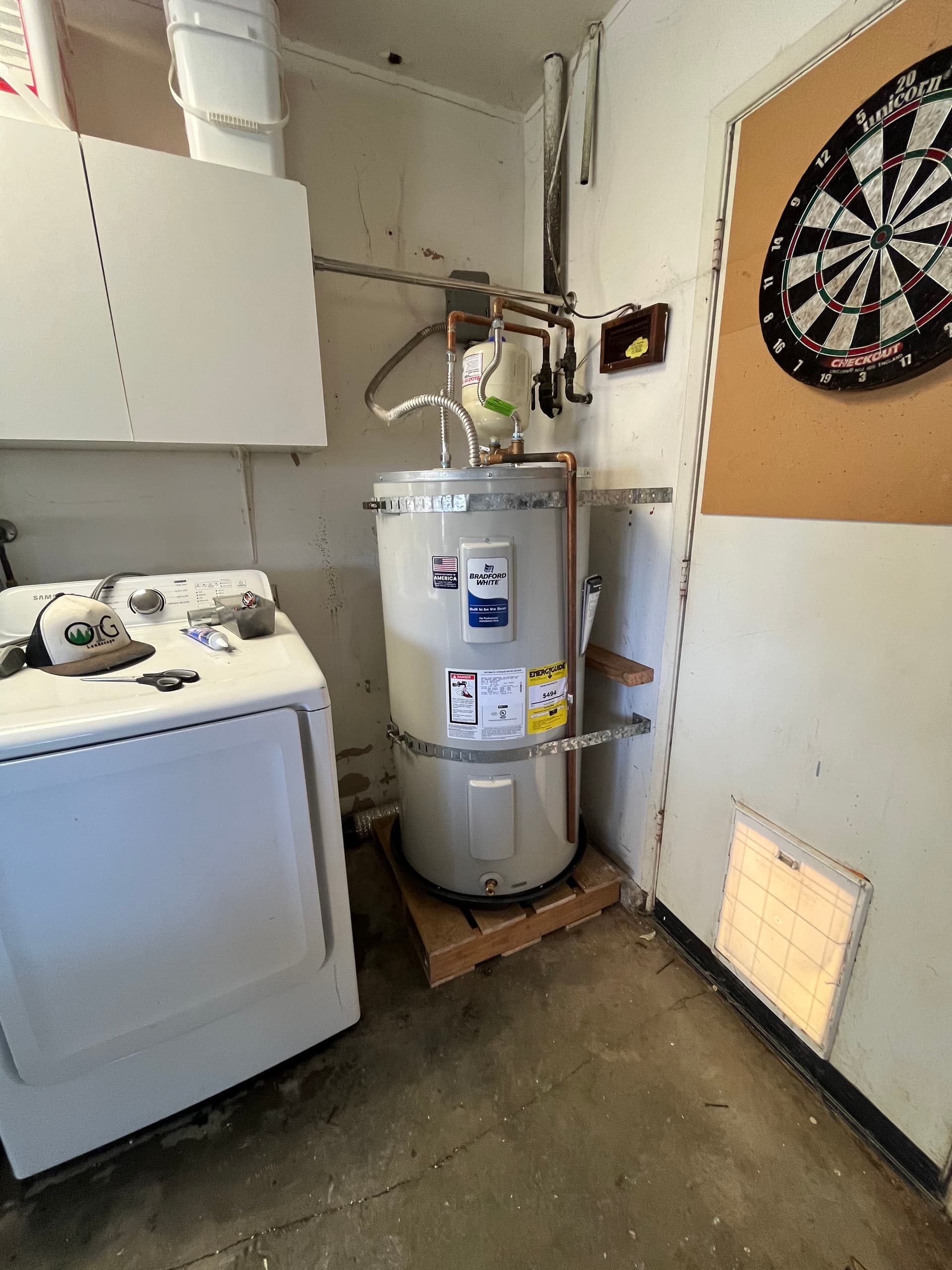 50-Gallon Electric Water Heater Swap Under Warranty image